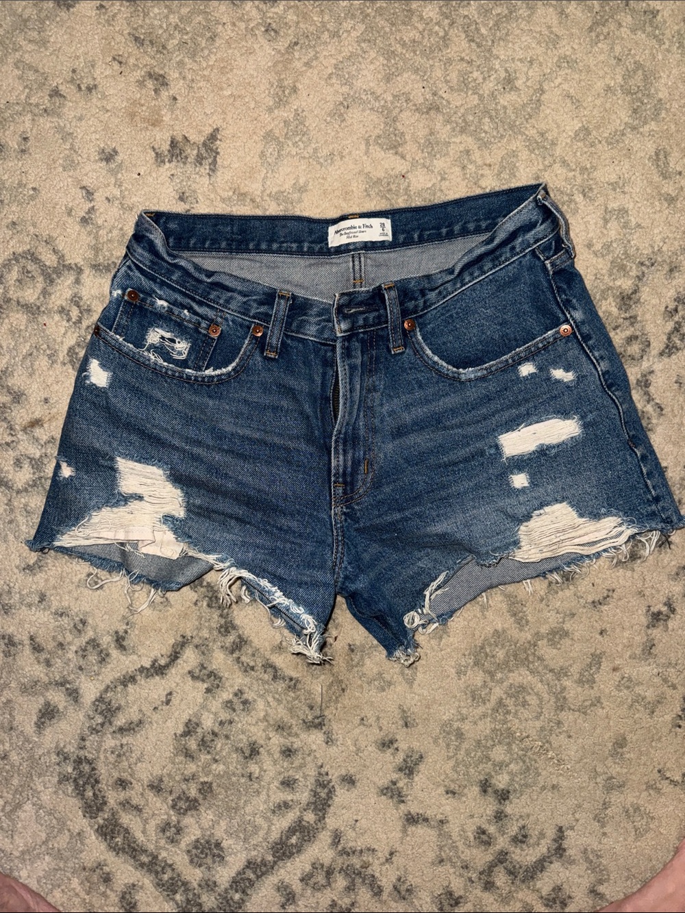 Abercrombie & Fitch The Boyfriend Short Mid Rise